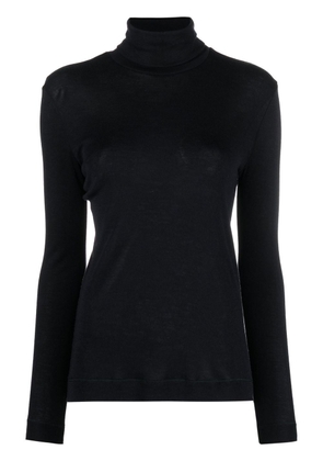 Hanro high-neck knitted jumper - Black