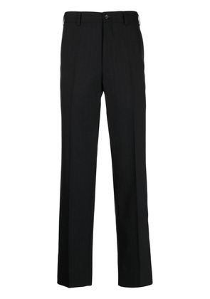 Comme des Garçons Homme Deux pinstripe-print tailored trousers - Black