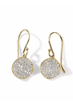IPPOLITA 18kt yellow gold Stardust small flower disc diamond earrings