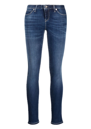 Emporio Armani mid-rise skinny jeans - Blue