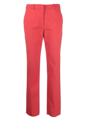 Emporio Armani high-waist straight trousers - Pink