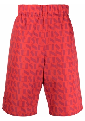 Sunnei reversible bermuda shorts - Red