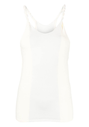 Dion Lee rope-detail tank top - White