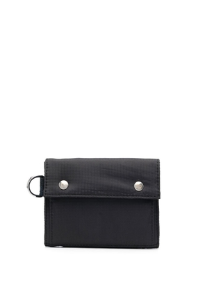 Woolrich debossed-logo wallet - Black