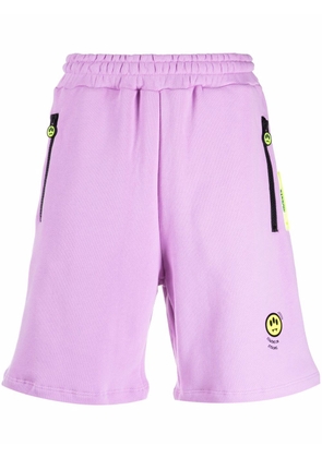 BARROW knee-length track shorts - Pink