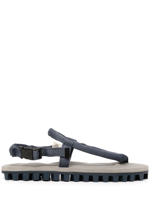 Suicoke GUT slide-buckled sandals - Grey