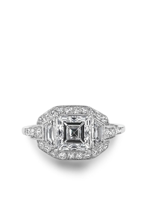 Tiffany & Co. Pre-Owned platinum Art Deco diamond ring - Silver