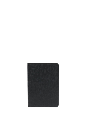 Aspinal Of London embossed-logo passport cover - Black