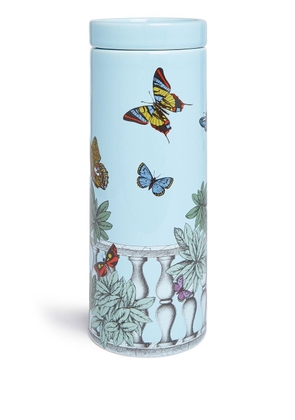 Fornasetti tall NEL MENTRE scented candle (800g) - Blue