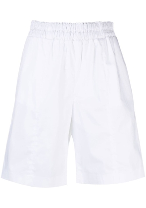 Fabiana Filippi oversize cotton shorts - White