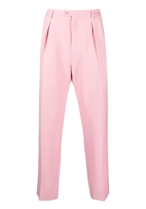 Saint Laurent straight-leg tailored trousers - Pink