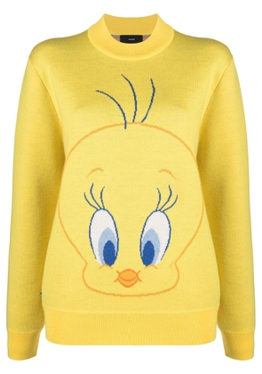 Alanui Tweety virgin wool jumper - Yellow