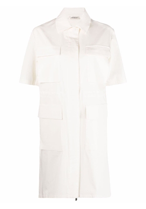 There Was One short-sleeve shirtdress - White