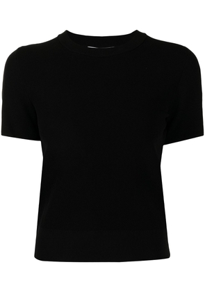 Michael Kors Logo Tape-detail T-shirt - Black