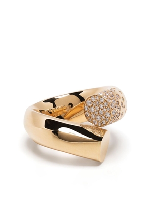 Tabayer 18kt yellow gold Large Oera diamond ring