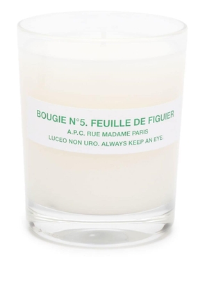 A.P.C. Candle No.5 Feuille De Figuier - White