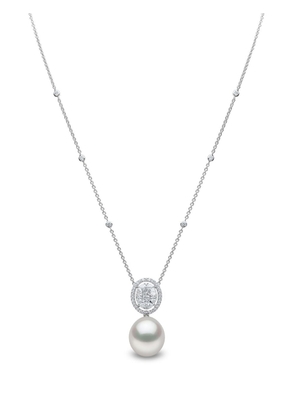 Yoko London 18kt white gold Starlight South Sea pearl and diamond necklace - Silver