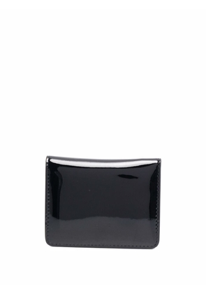 Maison Margiela four-stitch compact wallet - Black