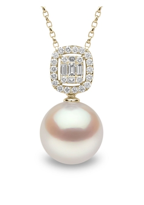 Yoko London 18kt yellow gold Starlight pearl and diamond necklace