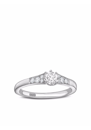 Pragnell platinum Antrobus diamond ring - Silver