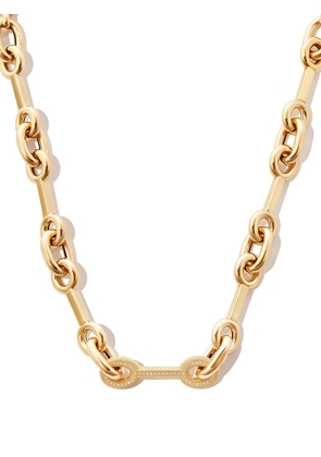 Lauren Rubinski 14kt yellow gold mixed-link necklace