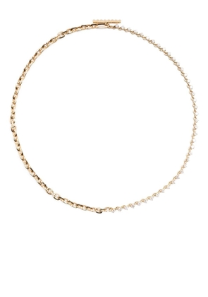 Lizzie Mandler Fine Jewelry 18kt yellow gold Éclat diamond tennis necklace