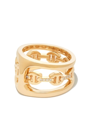 HOORSENBUHS 18kt yellow gold Phantom diamond ring