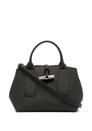 Longchamp small Roseau top handle bag - Black