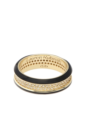 Lauren Rubinski 14kt yellow gold diamond ring
