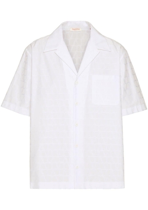 Valentino Garavani Toile Iconographe cotton shirt - White
