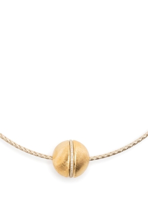 Lauren Rubinski 14kt yellow gold diamond pendant necklace