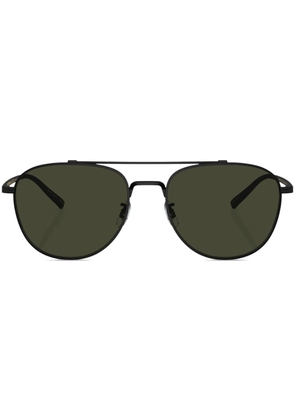 Oliver Peoples Rivetti pilot-frame sunglasses - Black
