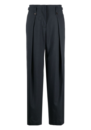 Low Classic wide-leg tailored trousers - Blue