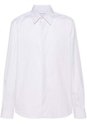 Bottega Veneta striped cotton shirt - Neutrals