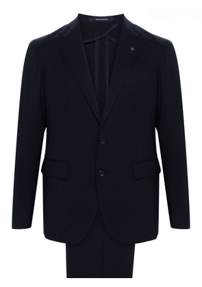 Tagliatore single-breasted wool suit - Blue