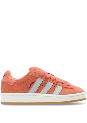 adidas lace-up suede sneakers - Orange