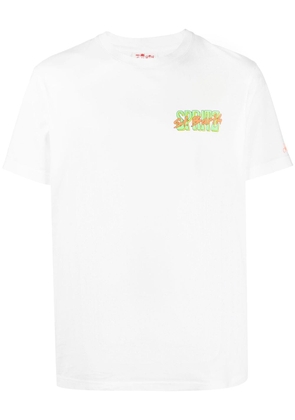 MC2 Saint Barth logo-print cotton T-shirt - White