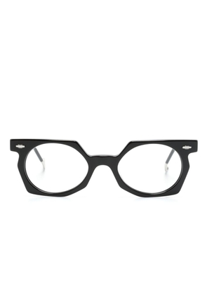 Eyepetizer Anita oval-frame glasses - Black
