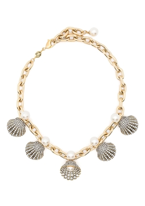 Swarovski Idyllia shell necklace - Gold
