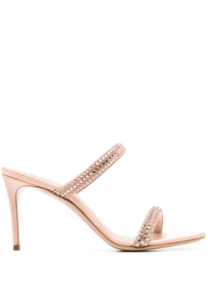 Casadei 80mm Julia Stratosphere sandals - Pink