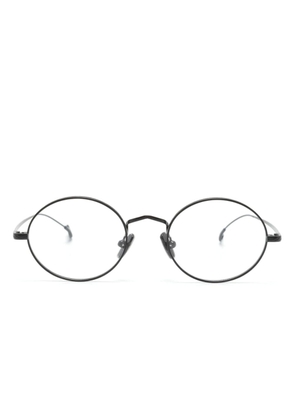 Eyepetizer Llenya oval-frame glasses - Black