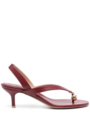 Philosophy Di Lorenzo Serafini x Malone Souliers Lucie 70mm leather sandals - Red