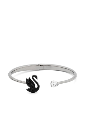 Swarovski Swan bangle bracelet - Silver