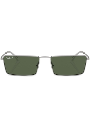 Ray-Ban Emy Bio-Based rectangle-frame sunglasses - Silver