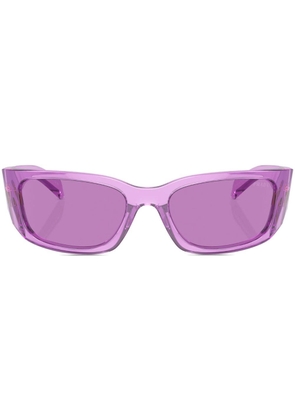 Prada Eyewear Prada PR A14S oval frame sunglasses - Pink