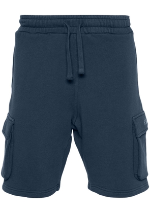 MC2 Saint Barth logo-embroidered cargo shorts - Blue