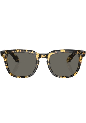 Oliver Peoples N.06 square-frame sunglasses - Brown