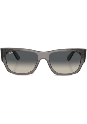 Ray-Ban Carlos rectangle-frame sunglasses - Grey