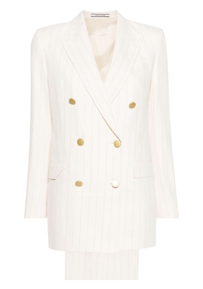 Tagliatore pinstriped double-breasted suit - Neutrals