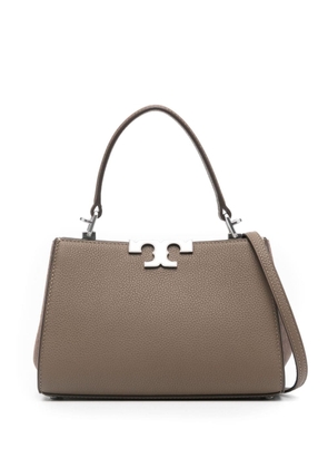 Tory Burch Eleanor leather mini bag - Brown
